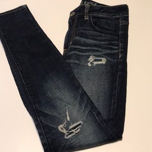 American Eagle Hi-rise jegging super stretch jeans